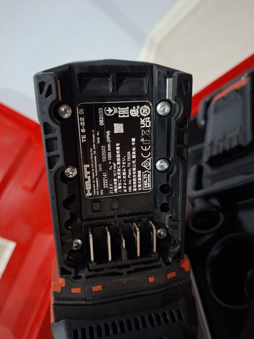 Hilti TE 6-22 Акумуляторний перфоратор з пилососом