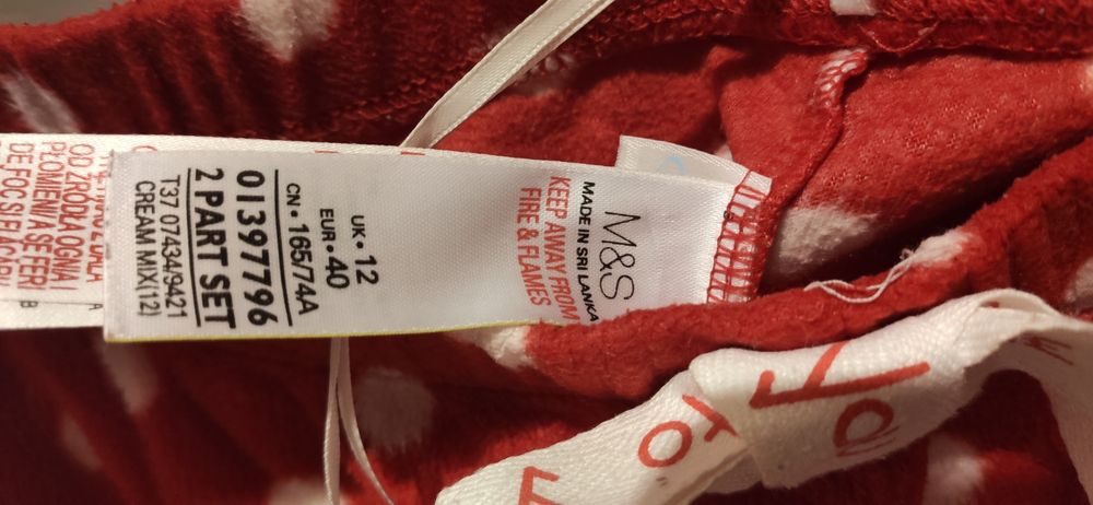 Marks & Spencer spodnie od piżamy