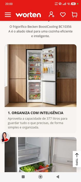 Frigorifico novo
