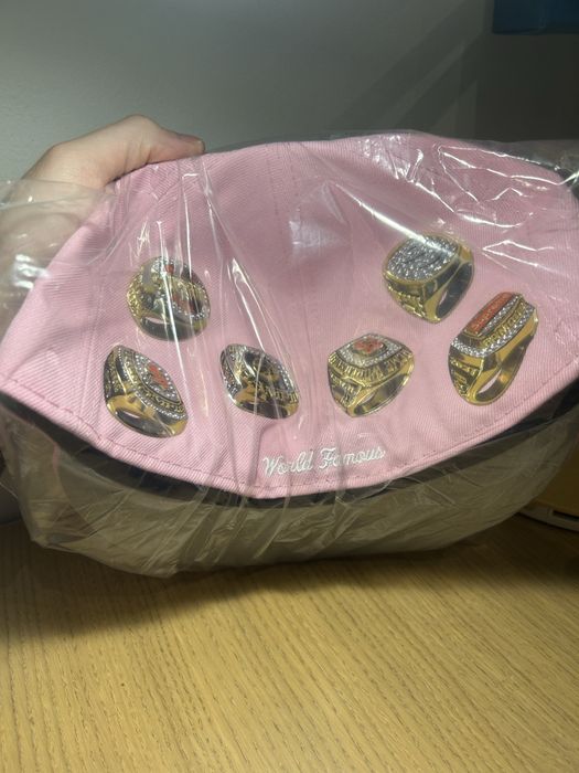 Boné Oficial Supreme x New Era Rings Box Logo