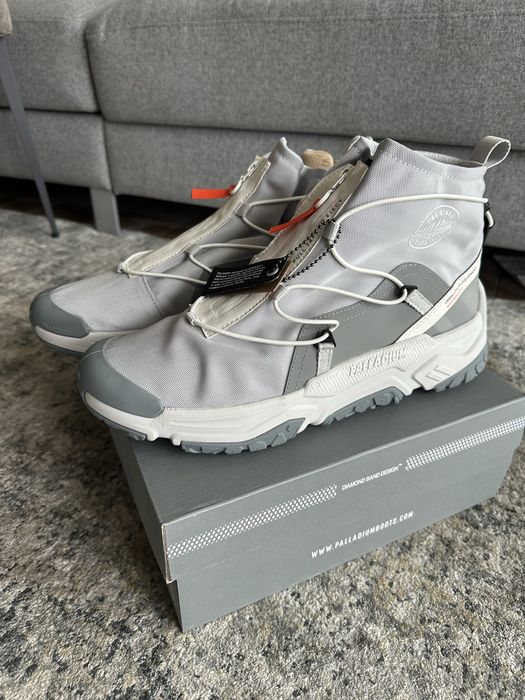 Нові Palladium Off-Grid Hi Zip WP+ (Glacier Gray) 46 розмір