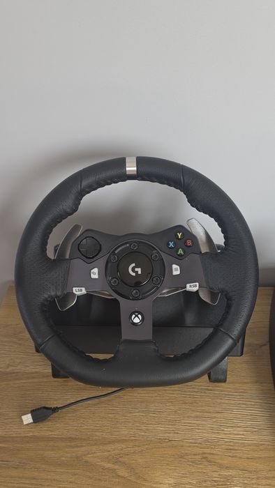 Jak Nowa Kierownica Logitech g920 z shifterem logitech