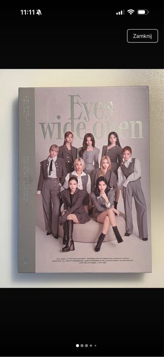 Album TWICE - eyes wide open