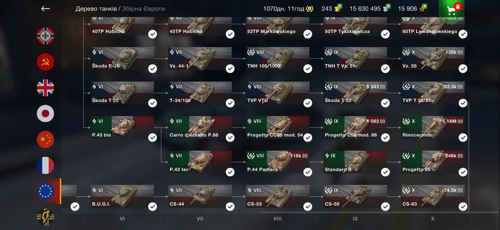 Акаунт WOT Blitz