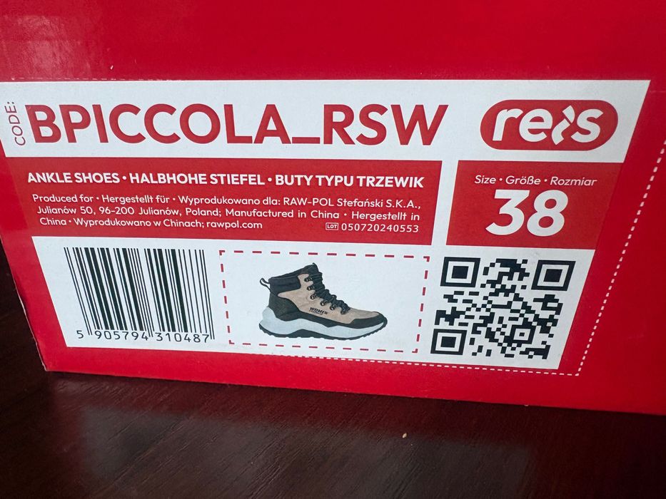Buty zimowe rozmiar 38