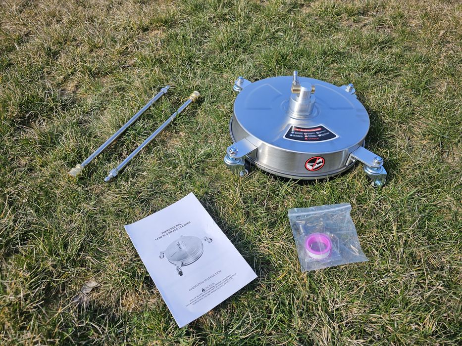Szczotka/Platforma/Talerz do mycia kostki 14" - T-racer/Mosmatic