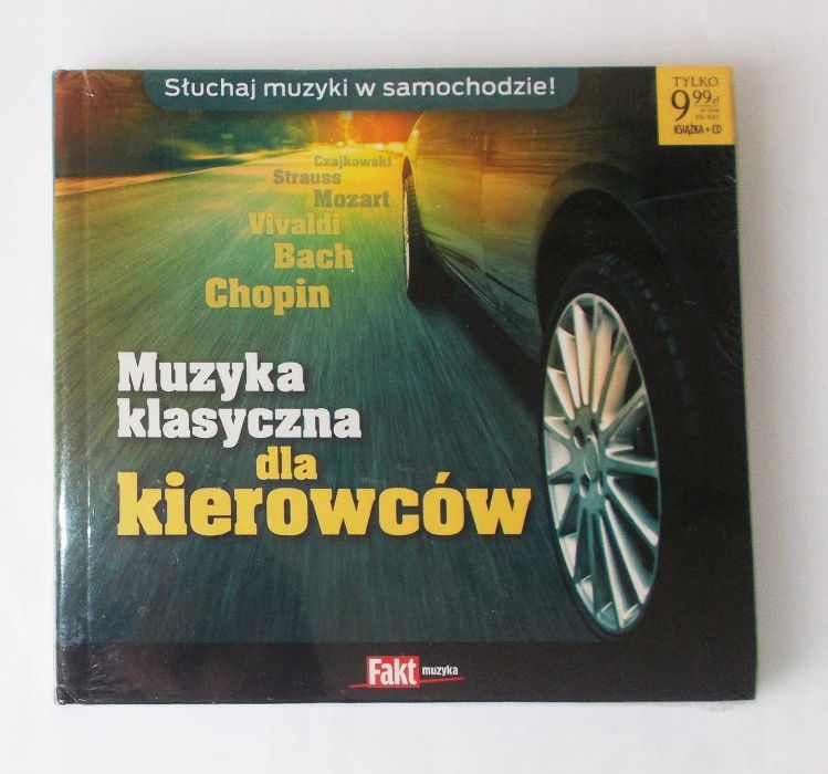 Muzyka klasyczna dla kierowców CD Nowa w folii
