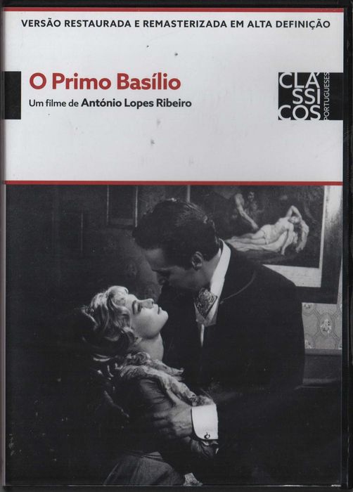Dvd O Primo Basílio - drama -António Vilar/ João Villaret