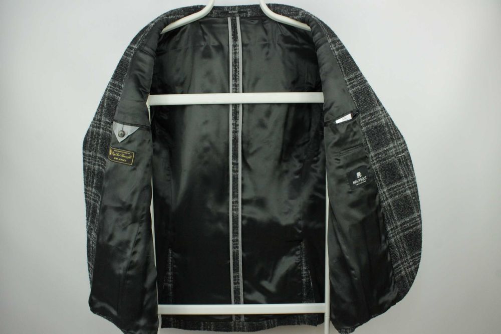 Теплий спортивний піджак блейзер NAVYBOOT Loro Piana Suri Alpaca 52 Л