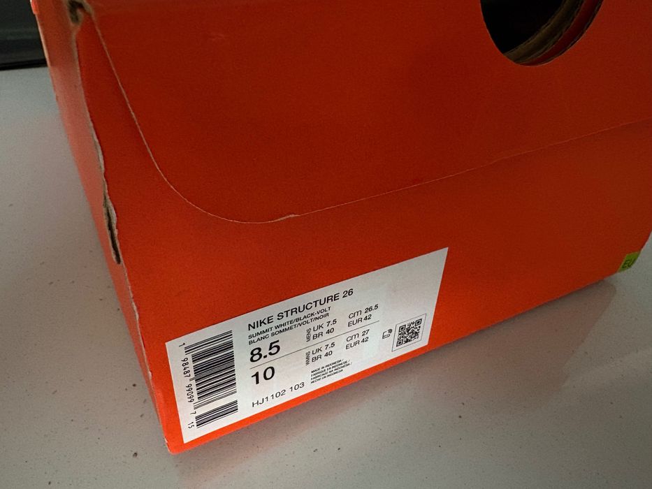 Nike Structure 26 novo - tamanho eur 42