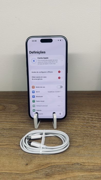 Iphone 15 Preto 128GB (Garantia)