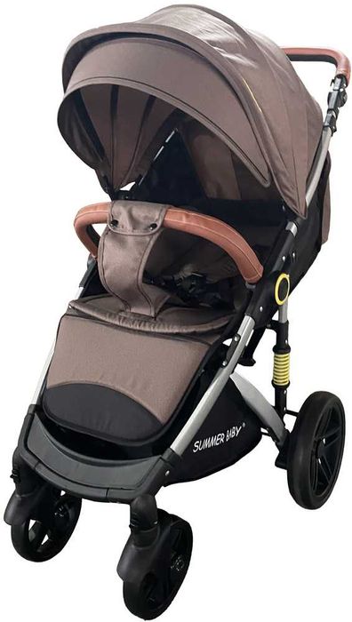 Wózek spacerowy SUMMER BABY model SEMPRE + Ocieplacz + Folia