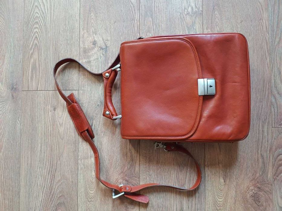 Шкіряна сумка (портфель) SCALA