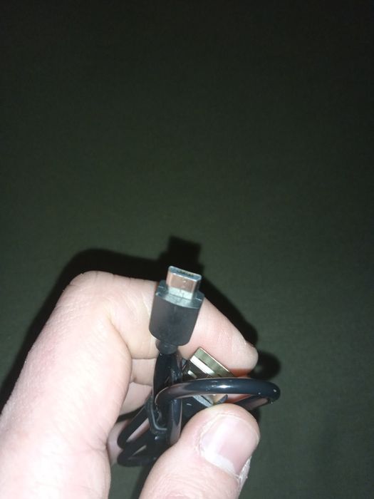 Кабель зарядки/ Шнур питания (заряджання) USB - micro USB 1м