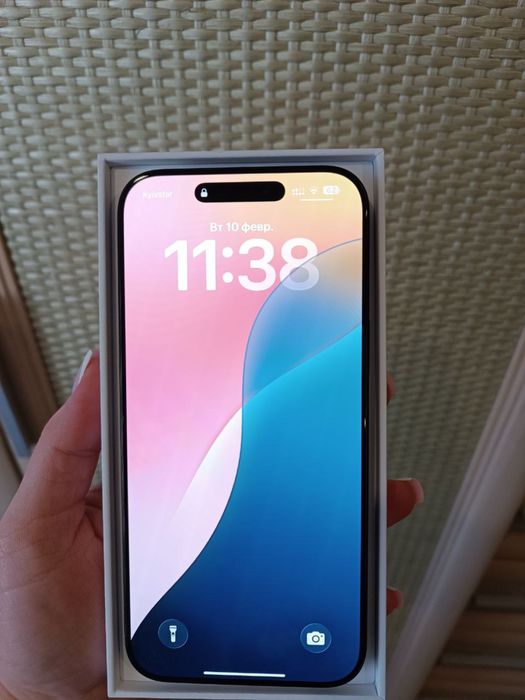 Продам  iPhone 16 Pro Max 256GB Black Titanium фізина sim.