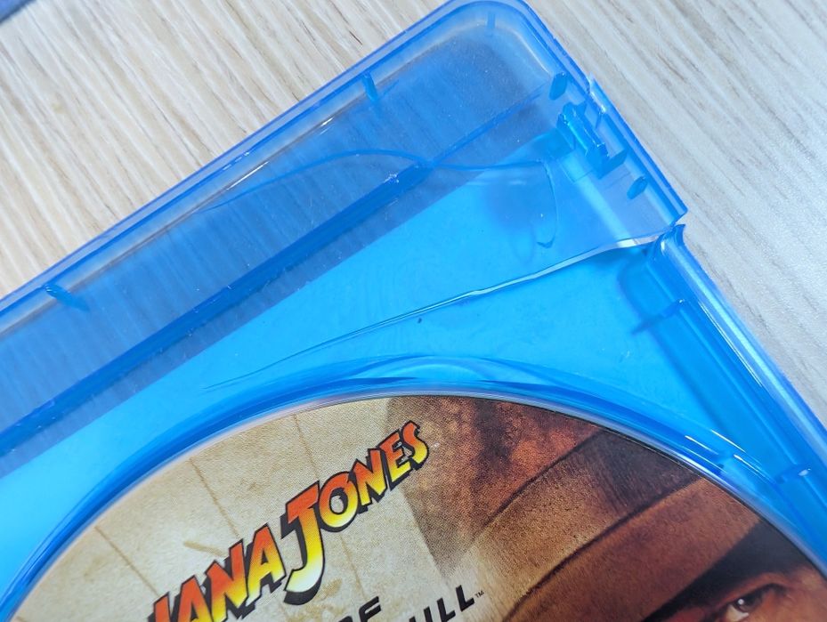 Indiana Jones Blu-ray – 4 filmy – 3 NOWE W FOLII