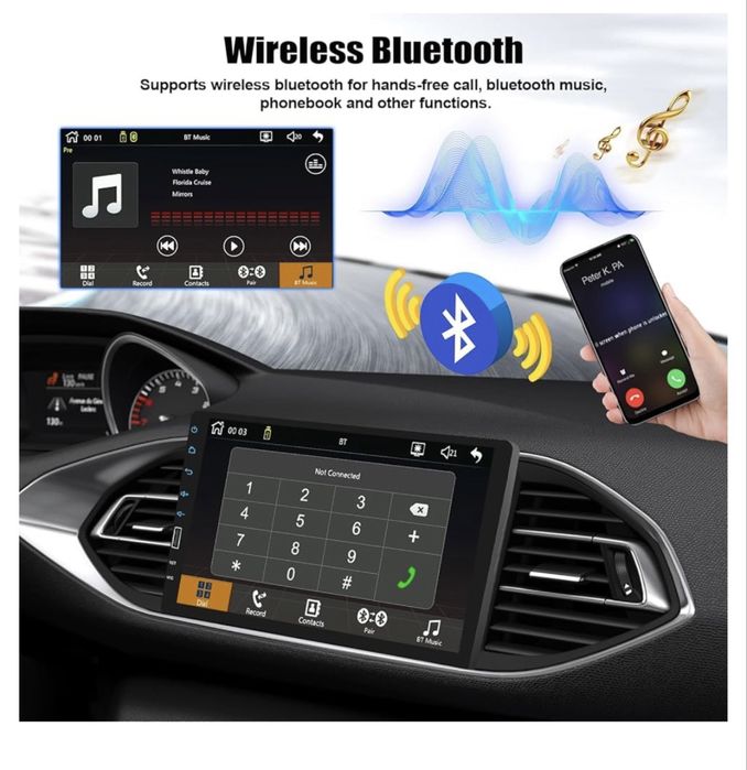 Radio Camechao A3018jg z kamerą cofania