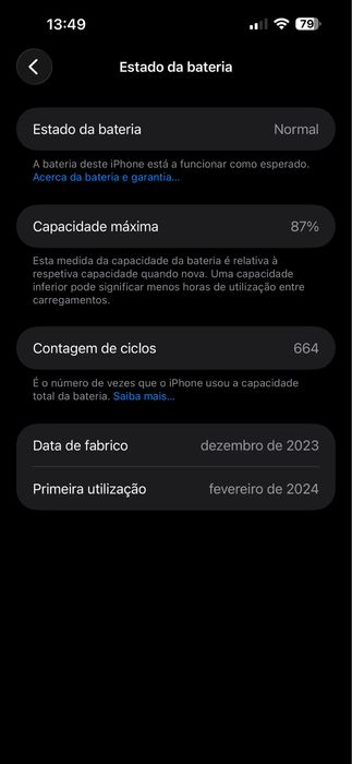 Iphone 15 pro max  de 256gb