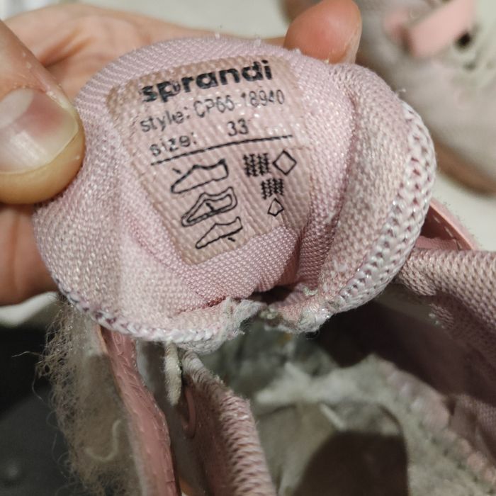 Buty sprandi dla dziewczynki