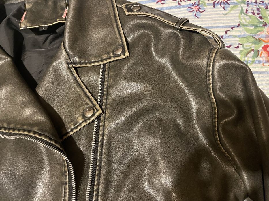 Куртка жіноча кожзам