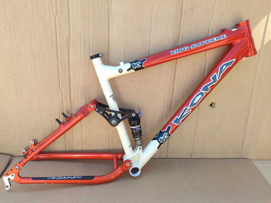 Rama MTB Kona King Supreme Roz.18" RetroMTB Scandium Fox Float RP3