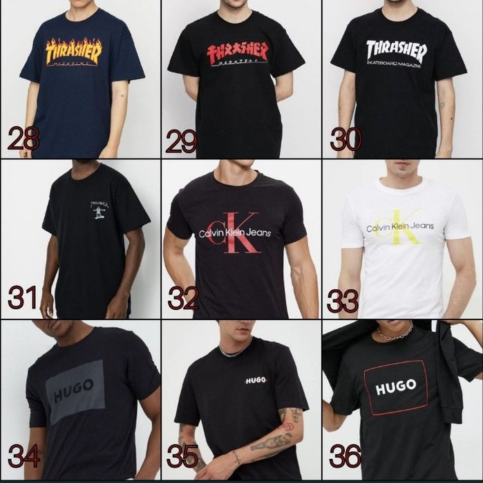 ВСІ БРЕНДИ‼️ Преміум унісекс футболки Bape, Stussy, Trapstar / XS-3XL