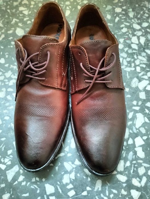 Skórzane buty męskie 43 do garnituru