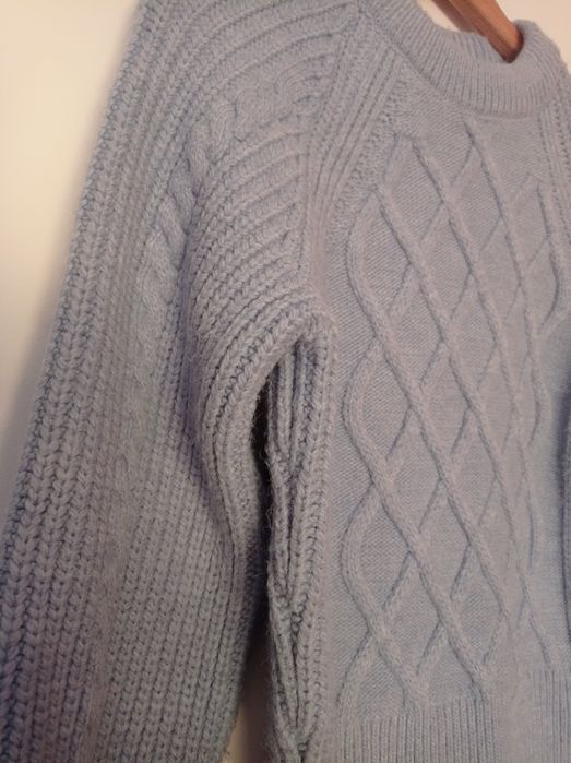 Sweter Marks&Spencer niebieski XS/34