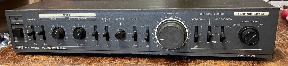 Предварительный усилитель Лорта УП-005С