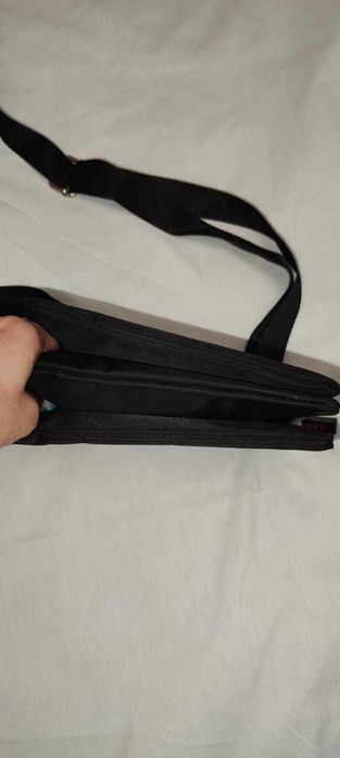 Сумка-кошелёк спорт кроссбоди плащёвка на 3 отделения б/у