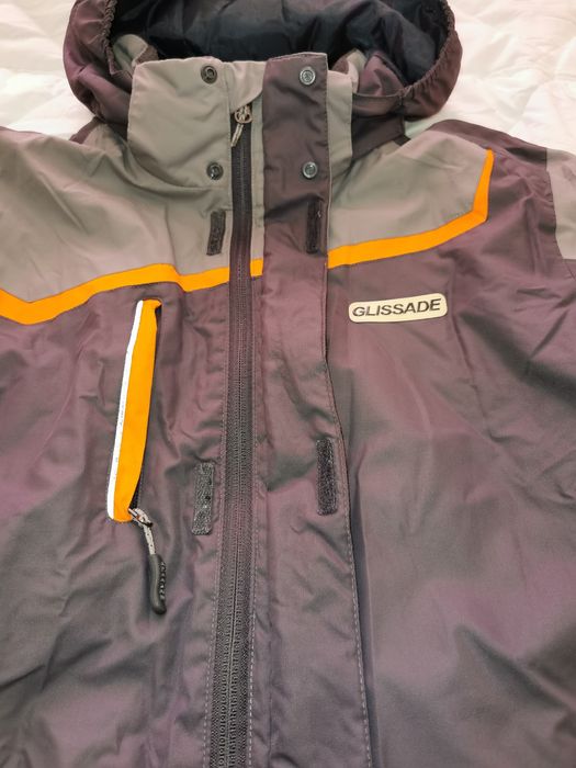 Куртка зимняя горнолыжная фирменная детская Glissade ski wear 158 см