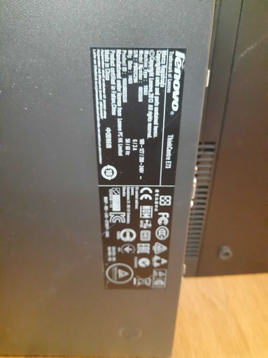 Lenovo ThinkCentre E73 SFF корпус і блок живлення