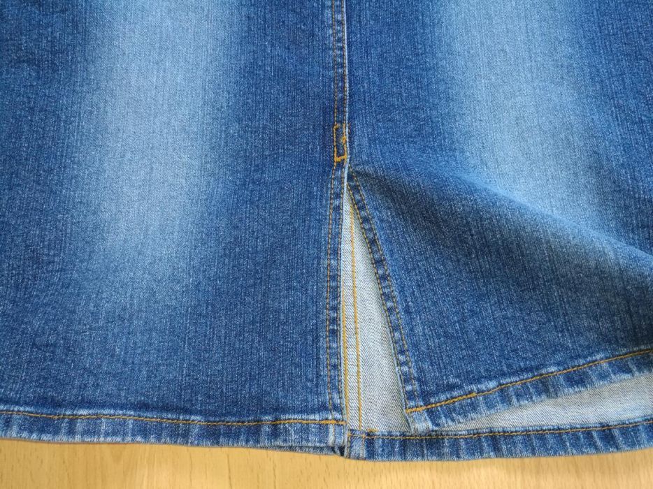 Spódnica jeansowa LINDEX roz. 36 z laicrą