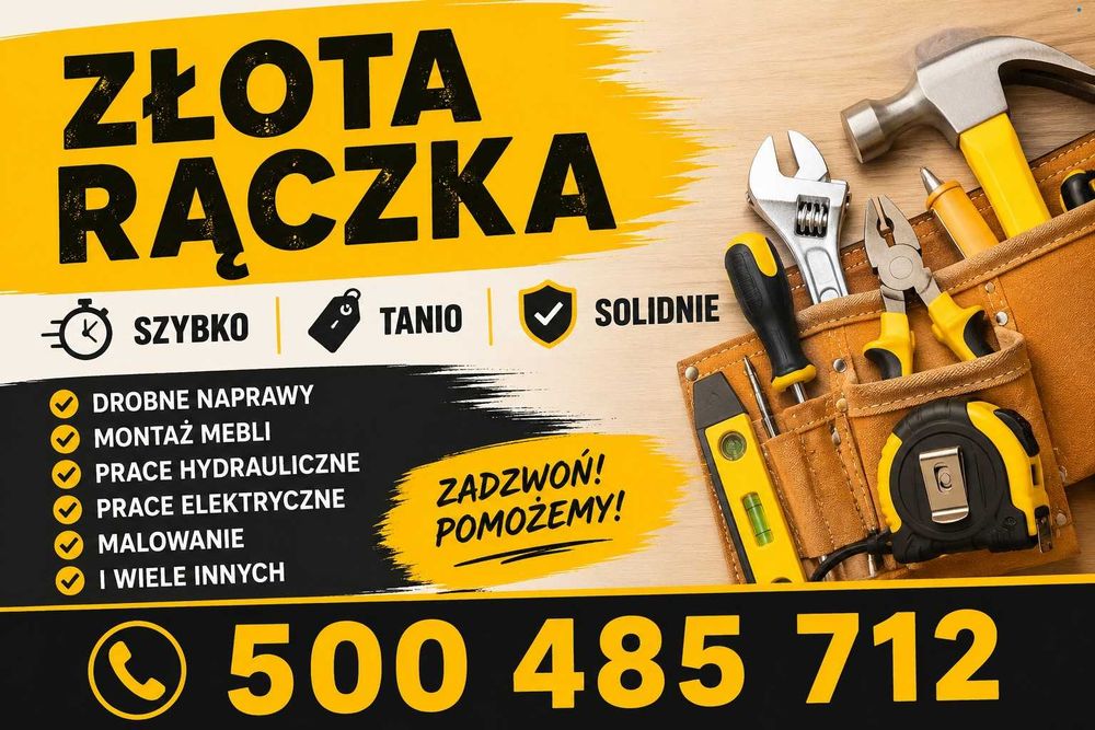 Złota Rączka  – Elektryk Hydraulik  - Awarie 24/7