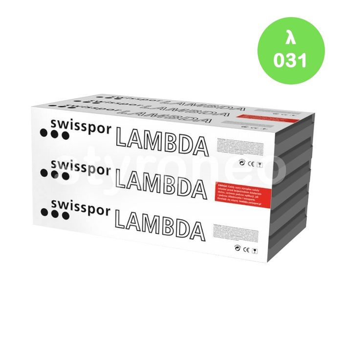Styropiani podlogowy Swisspor Lambda 100, gr.5cm - 11 opakowań