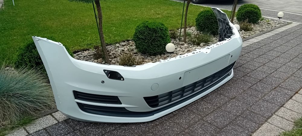VW Golf VII Golf 7 zderzak przedni spryskiwacze