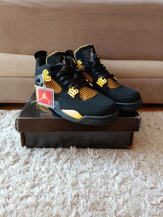 Jordan 4 Retro Yellow Thunder