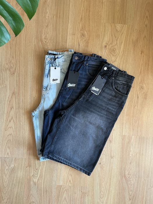 Skater fit short pull and bear, шорти чоловічі, шорты скейтер, бегги