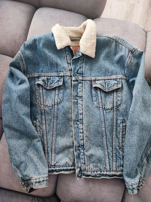 Levis kurtka na kożuchu XL