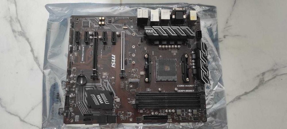 Placa-mãe Motherboard MSI B450-A PRO MAX PARA PEÇAS