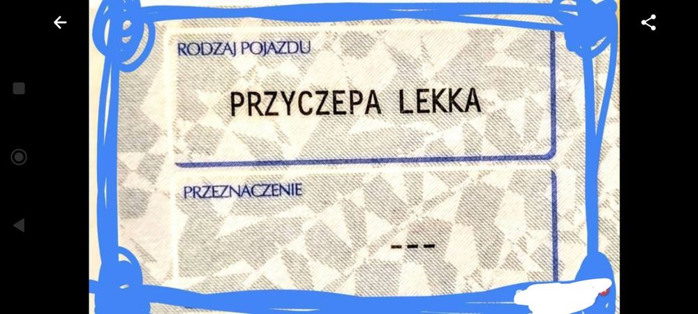 Sam Lekka przyczepa 750 kg jako nowe