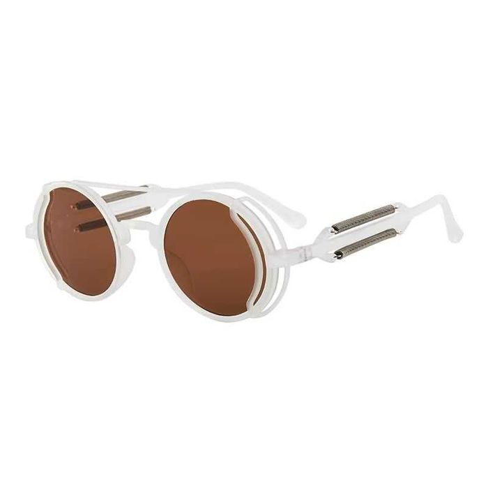 Okulary przeciwsłoneczne steampunk vintage UV400