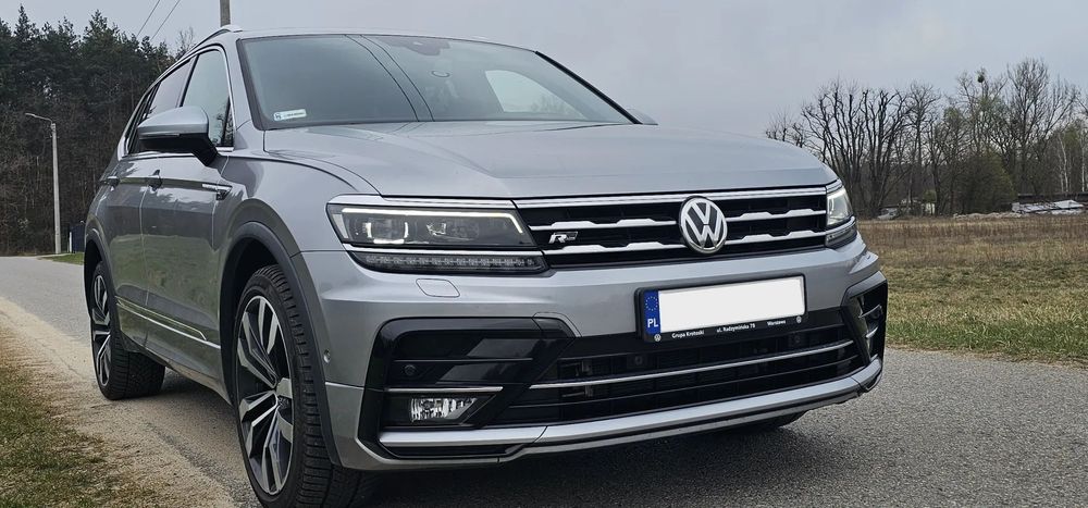 Volkswagen Tiguan Volkswagen Tiguan 2.0 TDI 7-os 4x4 R-Line DSG Salon PL Panorama Hak el