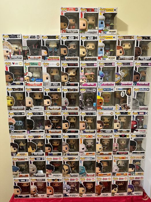 Funko POP całość kolekcji 79 sztuk
