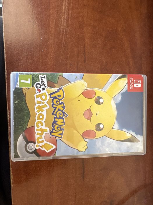 Jogo nintendo pokemon let’s go pikachu