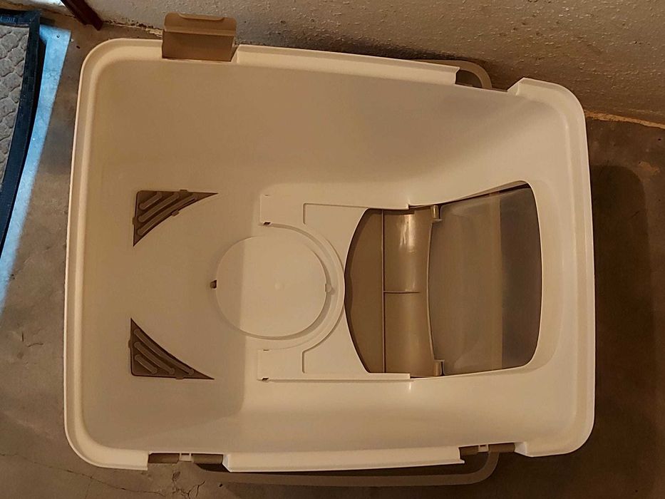 Caixa de areia para gato