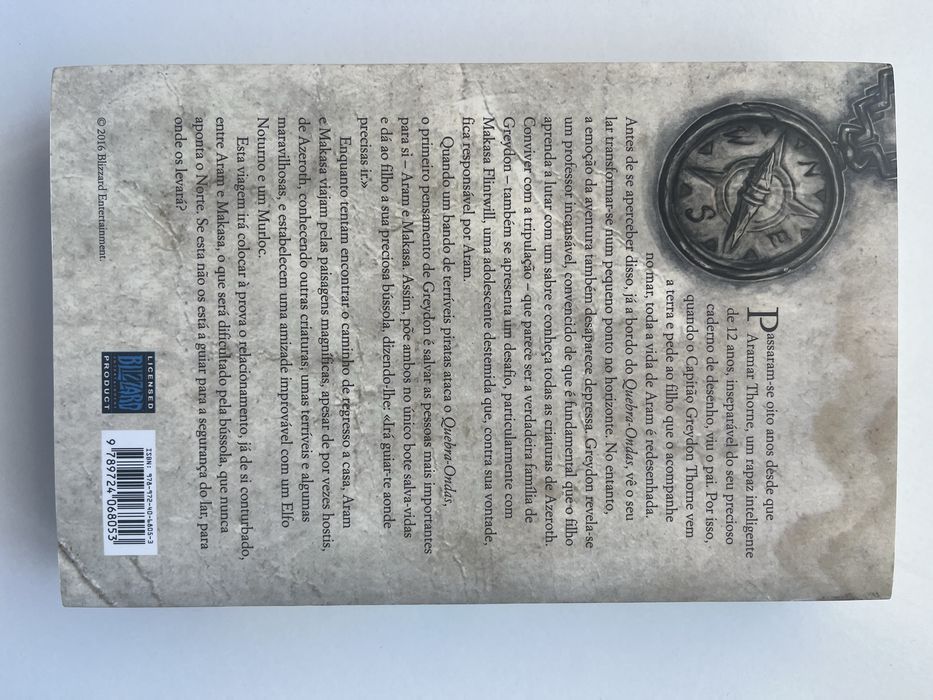 Livro Viajante de Greg Weisman