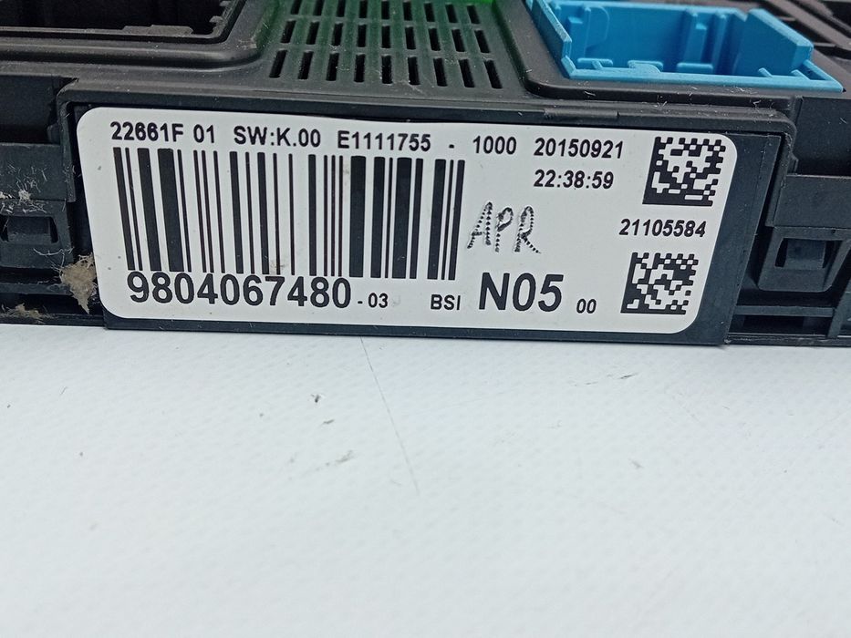 Caixa fusíveis / SAM / BSI CITROËN C4 Grand Picasso II (DA_, DE_)