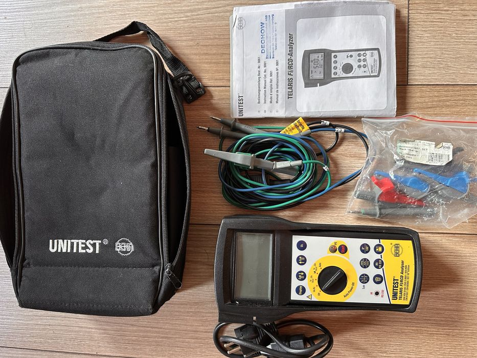 Unitest Telaris Fi / RCD tester miernik Pawłowice • OLX.pl