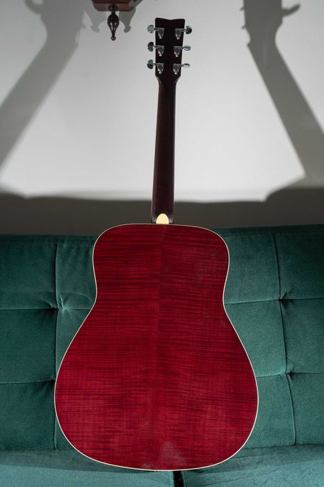 Yamaha FG740SFM VCS - gitara akustyczna, lity top, podpalany klon, stan bdb